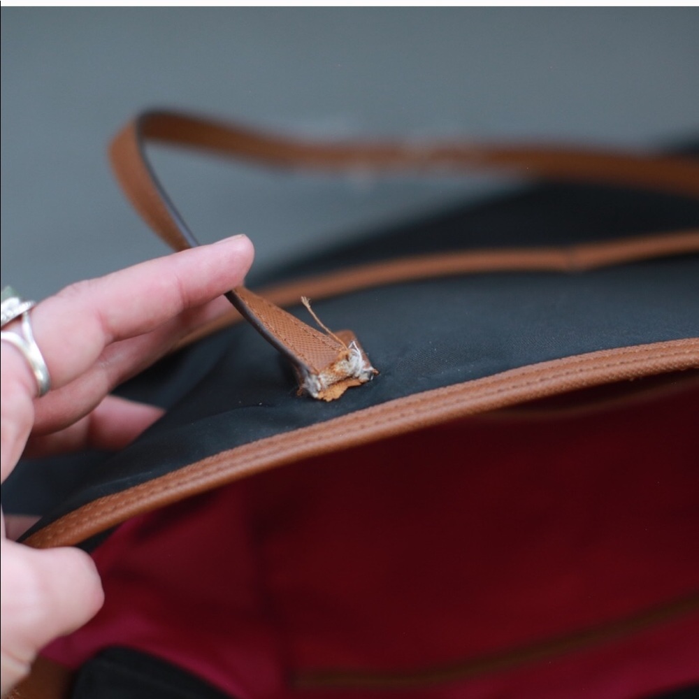 Michael Kors black and brown purse - Picture 4 of 8